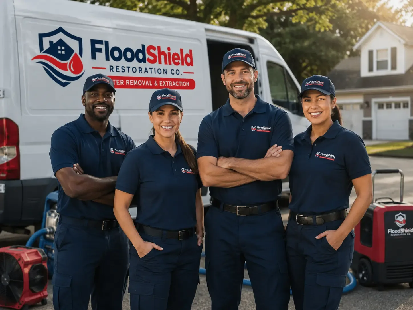 Flood Damage Restoration company in Blackwater, VA